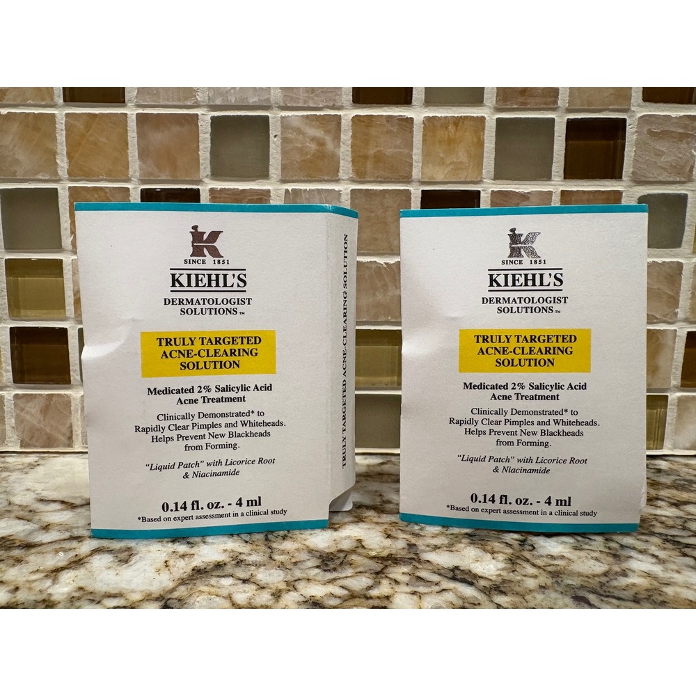Kiehl's Truly Targeted Acne-Clearing Solution - Lot of 2